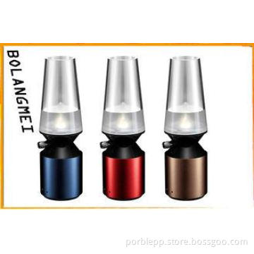 Blowing Control Battery LED Table Lamp , Bedside LED Night